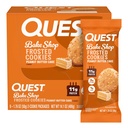 Quest Nutrition Frosted Protein Cookies Twin Pack, Peanut Butter Flavored, 1g Sugar, 11g Protein, 2g Net Carbs, Gluten Free, 16 Cookies | 11g Protein Per Serving, 1g Sugar, 2g Net Carbs, Gluten Free, Protein Snack, 8 Individual Packs With 2 Cookies Each