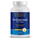 Rx Vitamins Essentials for Cats - Cat Multivitamin & Multimineral - 4oz | Complete Daily Nutrition for Overall Health - Featuring Taurine, Vitamin B12, & Milk Thistle