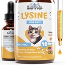 Lysine for Cats - L-Lysine for Cats - May Help with Respiratory Health, Sneezing, Runny Nose & More - Cat Cold Relief - Cat Sneezing Treatment - 1 fl oz