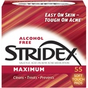 Stridex Strength Medicated Pads, Maximum, 55 Count pack,2 pack