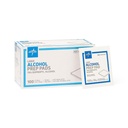 Medline Sterile Alcohol Prep Pads, Large, 100 Count
