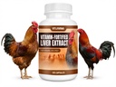 Vitamin Fortified Liver Extract – 100 Capsules | Liver Powder with B Vitamins & Vitamin E | Nutritional Supplement for Poultry