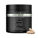 Easy Mode 10-in-1 Stress & Mood Support Supplement Ashwagandha L-Theanine Rhodiola Apigenin Saffron (120 Capsules)