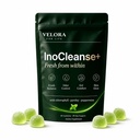 Chlorophyll Gummies, Inocleanse+ | Fresh Breath & Body, Deodorizing Supplement, Contains Chlorophyll, Parsley, and Peppermint Extracts, 60 Vegan Gummies