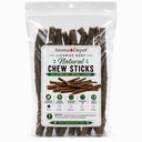 Aroma Depot Licorice Root Chew Sticks, Natural, 4 oz. 6.5–7 Inch