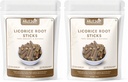 AEJESOP Licorice (Mulethi) Sticks, 7oz(200g) (Pack of 2)