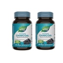 Nature's Way Activated Charcoal - Charcoal Supplement that Binds Unwanted Materials & Gas* - Alternative to Powder - Gluten-Free & Dairy-Free - 100 Count - 2 Pack
