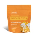 ProDough Gourmet Whey Isolate Hydrolized Protein Powder for Shake Mix- Easy Digest Enzyme Blend, 25g Protein per Serving, Natural Ingredients, Gluten Free, Keto Friendly (Orange Cream)