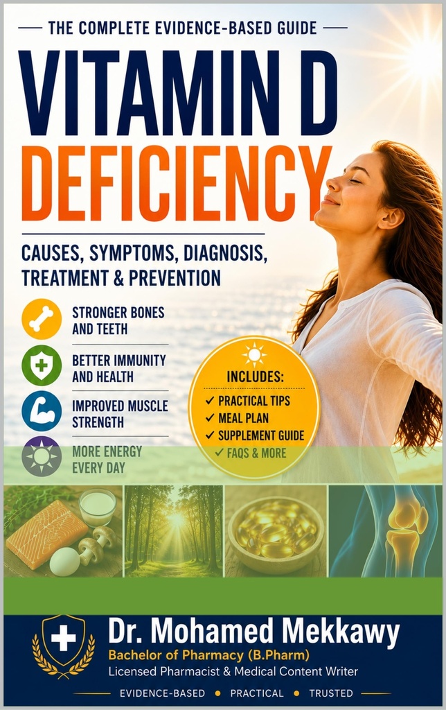 Vitamin D Deficiency : A Complete Evidence-Based Guide to Symptoms, Causes, Diagnosis, Treatment, and Preventi