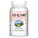 Maxi Health COQ10 100mg Capsules – 100mg Coenzyme Q10 for Heart & Energy Support – Kosher Certified CO Q 10 Supplement – Non-GMO and Gluten-Free Heart Health Supplements - 90 Liquid Capsules