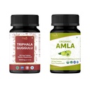 ORGANIC SPREE Triphala Guggulu & Amla – 120 Tablets Each – Ayurvedic Support & USDA Organic Certified Indian Gooseberry Rich in Vitamin C for Immune Health