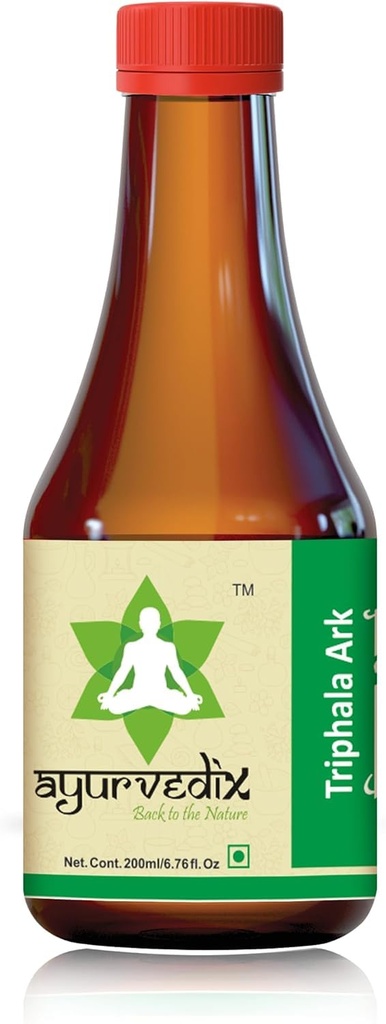 Triphala Ark (200ml x 3) – Ayurvedic Digestive Syrup, Relieves Constipation, Supports Gut Health & Detoxification