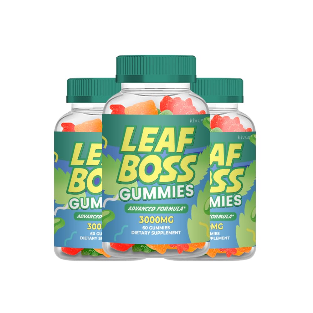 Leaf Boss - LeafBoss Hemp Gummy Formula (3 Pack, 180 Gummies)