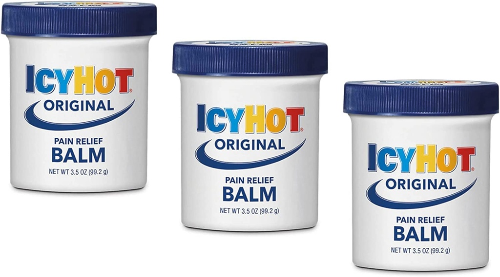 Pack of 3 Each ICY HOT Original JAR 3.5OZ PT#4116700879