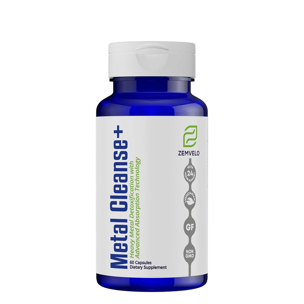 Metal Cleanse+ - Supports Detoxification | Promotes Healthy Immune System | Defends Against Heavy Metals | 60 Day Supply | Supports a Healthy Immune System, 60 Day Supply