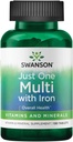 Мультивитамины Swanson Century Formula с табами Iron 130