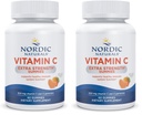 Nordic Naturals Vitamin C Extra Strength Gummies - Tangerine Flavor - 60 Gummies - 500 mg Vegan Vitamin C Supplement - Low-Sugar Immune - Support - 30 Servings (Pack of 2)
