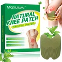 48Pcs Knee Patches, Herbal Knee Patch Maximum Strength, Warming Herbal Patches for Knee Patch Paste Long Lasting & Fast Acting Reduction of Joint Uncomfortable