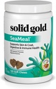 Urre solidoko katu eta txakur anitzeko tximuak - Kelp, Omega 3 & Bitaminak hortzetarako, digestiorako, Immune, Azaleko eta Coat Osasunerako - Txakur eta katuentzako bitamina ugari - Sea Kelp-en oinarritutako Chew biguna adin guztietarako - 120ct