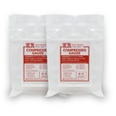 Ever Ready First Aid Compressed Sterile Gauze, 6-Ply Emergency Medical Dressing for First Aid Kits – 4.5” x 4.1 Yards - 2 Pack