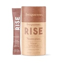 Frequense - Rise Nootropic - Mango Lemonade Sticks - 132g | For Brain Function - with Mushrooms, 132g Green Coffee Caffeine with B Vitamins, Adaptogens, Gluten Free, Dairy Free, Non-GMO