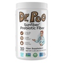 Dr. Poo Sunfiber Prebiotic Fiber for Gentle Regularity, 30 Servings | Family-friendly Sunfiber prebiotic fiber; tasteless, low-FODMAP; gentle everyday regularity.