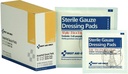 First Aid Only Dressing Pad, Gauze 2" & 3" - 48 Per Box