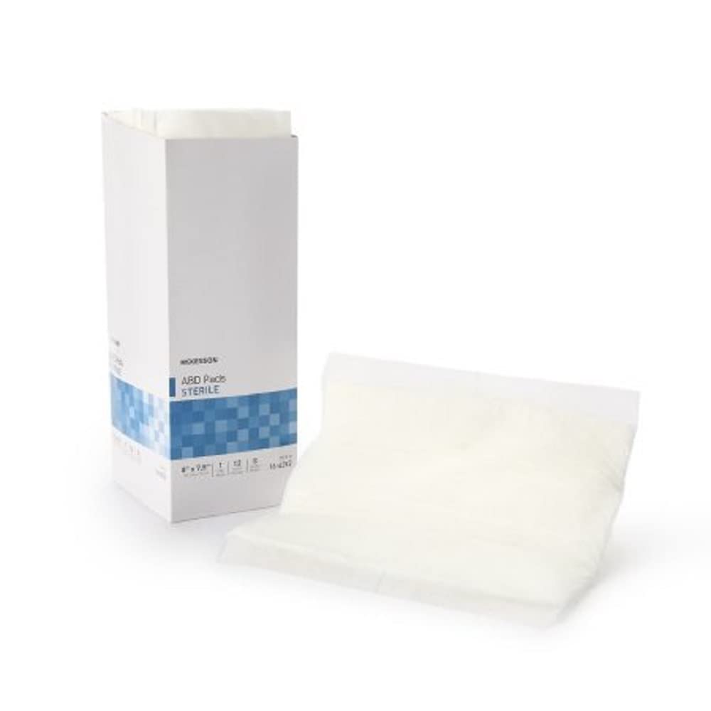 McKesson Medi-Pak Performance Plus Combine ABD Pads 7.5 X 8 Inch Rectangle - Box