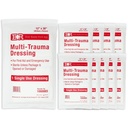 Ever Ready First Aid Multi-Trauma Sterile Non-Woven Dressing 12” x 30” - 10 Count