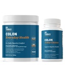 Dr. Tobias Colon 14 Day Cleanse and Colon Everyday Health, Advanced Gut Cleanse Detox & Daily Digestive Support with Psyllium Husk Fiber Powder, Digestive Wellness Bundle, Non-GMO
