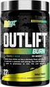 Nutrex Outlift Burn Pre-Workout Supplement för energi, fokus och uthållighet | Metabolyte, L-Citrulline, Beta-Alanine & koffein | Termogen formel för prestanda (22 portioner, Maui Twist)