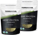 Terrasoul Superfoods Organic Hemp Protein Powder (50% Protein), 2 Pound