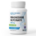 Magnesium Glycinate 500mg [High Potency] 120 Veggie Caps, Chelated for Superior Absorption | No Harmful Additives | Non-GMO, NO Gluten and Dairy, Gentle on Stomach
