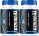 (2 Pack) Prostazen kapslid - Ametlikud Prostazen pillid täiendada meestele, kõik Natural Premium Prostazen Plus meestele, Advanced Support Natural Formula Prostazen Review, 120 kapslit 2 kuud