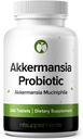 Akkermansia Muciniphila פרוביוטיקה 240 טבליות 100 מיליון AFU Probiotics עבור גברים ונשים תומכים Intestinal Digestive & Gut Health (240, Akkermansia Muciniphila)