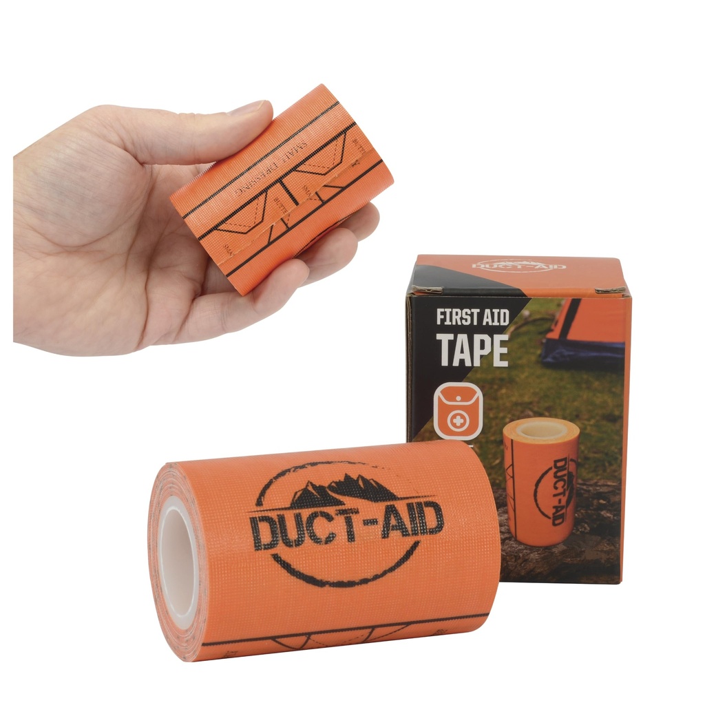 Compact First Aid Kit, Medical Grade Adhesive, Emergency Response Kit, 10 Feet of Medical Tape (10 Feet of Tape, 1, Count)