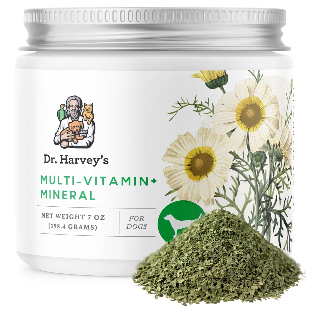 Dr. Harvey's Herbal Multi-Vitamin and Mineral Supplement for Dogs (7 Ounces)