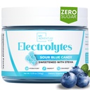 Zero Souer - Sour Blue Cydie electrony electriclytes - Adrection - Caffeine Free Economy - All Ingents - เวก้า, Kateto & Paleo - Sween Smiperiplete Grote Group Grofile - 30 Prinations