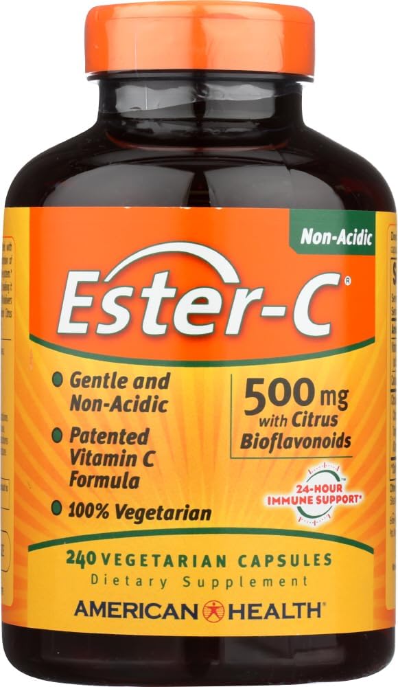 Ester- C 500 Dengan Citrus Bioflavonoid; Vegetarian