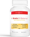 Brain B Balance: Metilated Multivitamin - Metilated B Kompleksi Neurobalance Formula - Metilfolate Supports Mood.  Mind Yadda saxla