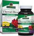 Nature's Answer Thyroid Complete Blend Capsules 90 Count | Apoia a Thyroid | Enerxía Natural Booster | promove o metabolismo
