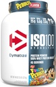 Dymatize x Pebbles Fruity ISO100 Whey Pulbere de proteine Izolat, 25g de proteine, 5,5g BCAAs, 120 Cal., Gluten Free, 1g Fat, 1g Zahăr, 2g Carb (45 Servings)