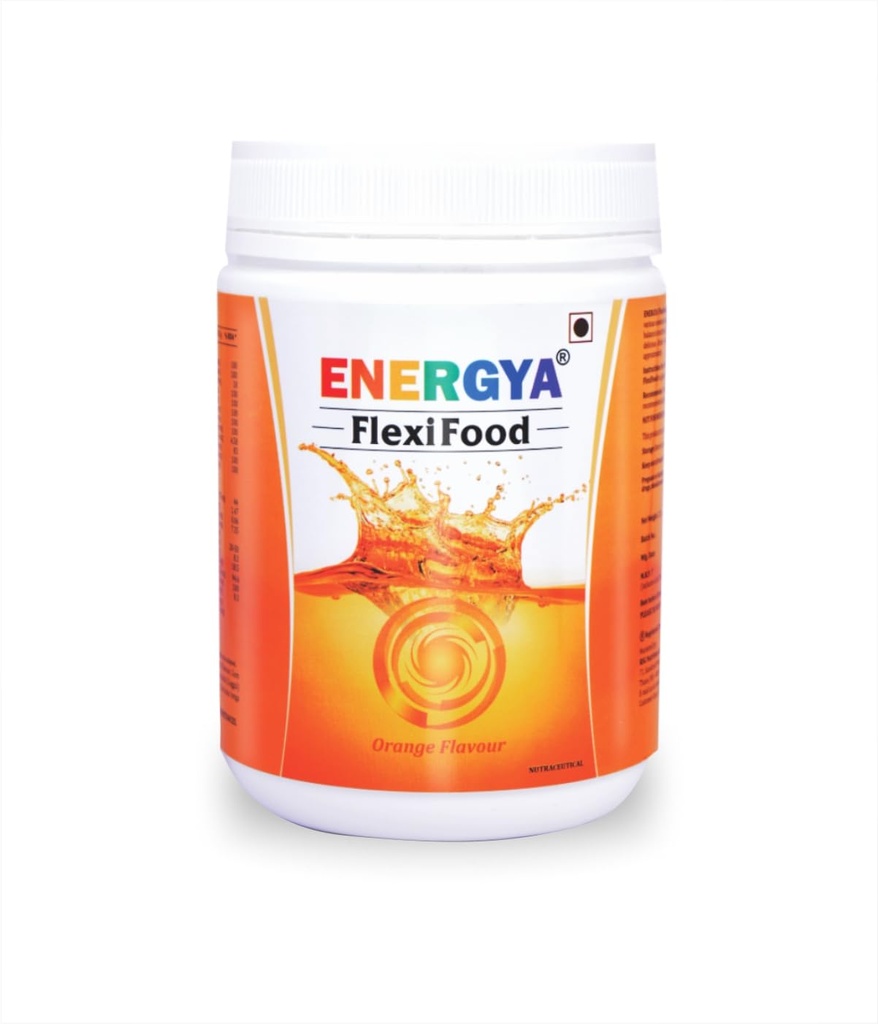 FLEXIFOOD | 33-in-1 Advanced Collagen Blend with Glucosamine, MSM, Boswellia, Ashwagandha, Turmeric, Rosehip, Vitamins & Minerals | Orange Flavour | 220g (20 Servings)