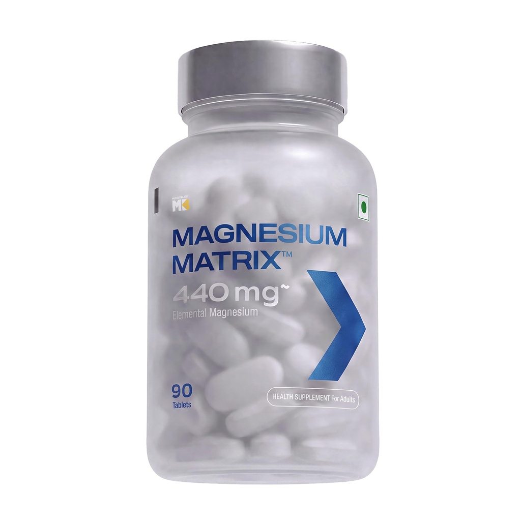 MuscleBlaze Magnesium Matrix, 90 Tablets