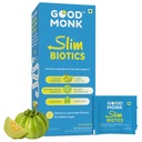 Good Monk Slimbiotics with Garcinia Cambogia, L-Carnitine, Prebiotics & 40 Bn CFU Probiotics | Weight Loss for Women & Men | Boosts Metabolism & Reduces Cravings Naturally | 30 Days Pack