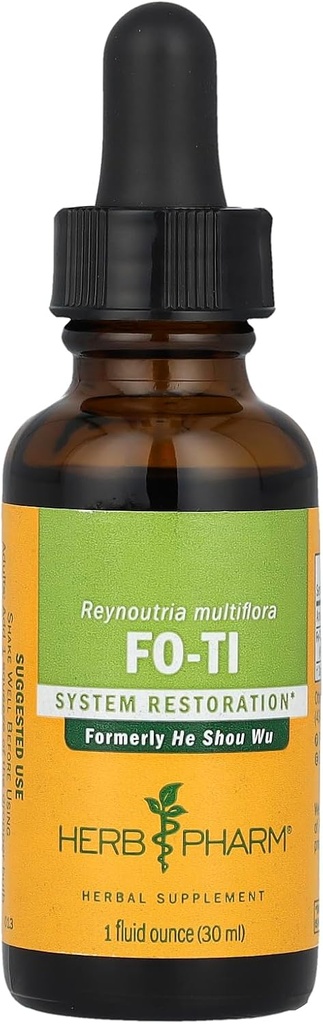 Herb Pharm He (Ho) Shou Wu Liquid Extract for Musculesselectal System Support - 1 Ounce