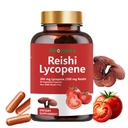 Lycopene Capsules - Lycopene Supplement 200mg with Reishi Mushroom 200mg, Natural Tomato Extract Mushroom Capsules for Immune Support - Gluten-Free, Non-GMO