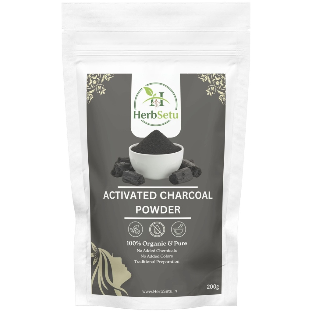 100g Natural & Pure Activated Charcoal Powder for Skin Care & Hair Care | Deep Cleansing Face Mask & Hair Mask Powder | Helps Remove Dirt, Excess Oil, Blackheads & Product Build-Up | DIY Beauty Care Powder