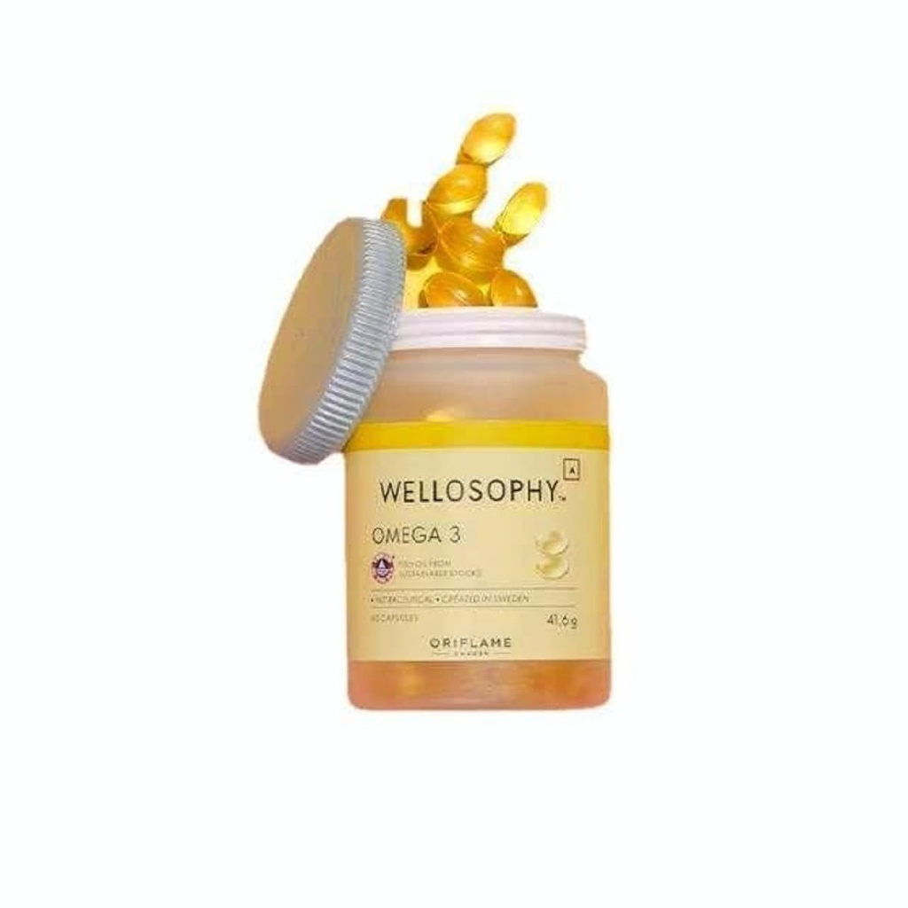 Oriflame WELLOSOPHY Omega 3 (60 Capsules)