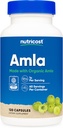 Nutricost Amla 1000mg, 120 Capsules - CCOF được xây dựng với chất hữu cơ, không-GMO, Gluten Free, 60 phục vụ